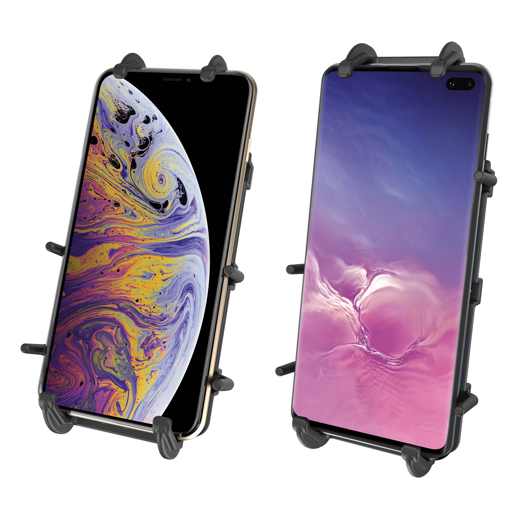 RAM Quick-Grip™ XL Telefoonhouder met stuur U-Bout Basis - Korte Arm - RAM Mounts RAM-B-149Z-A-PD4U afbeelding 4
