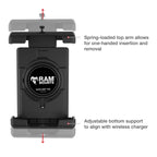RAM Quick-Grip™ Pro XL Telefoonhouder - RAM Mounts RAM-HOL-PD7U afbeelding 4