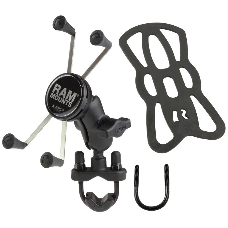 RAM X-Grip® Grote Telefoonhouder met Stuur U-Bout Basis - Korte - RAM Mounts RAM-B-149Z-A-UN10U afbeelding 2