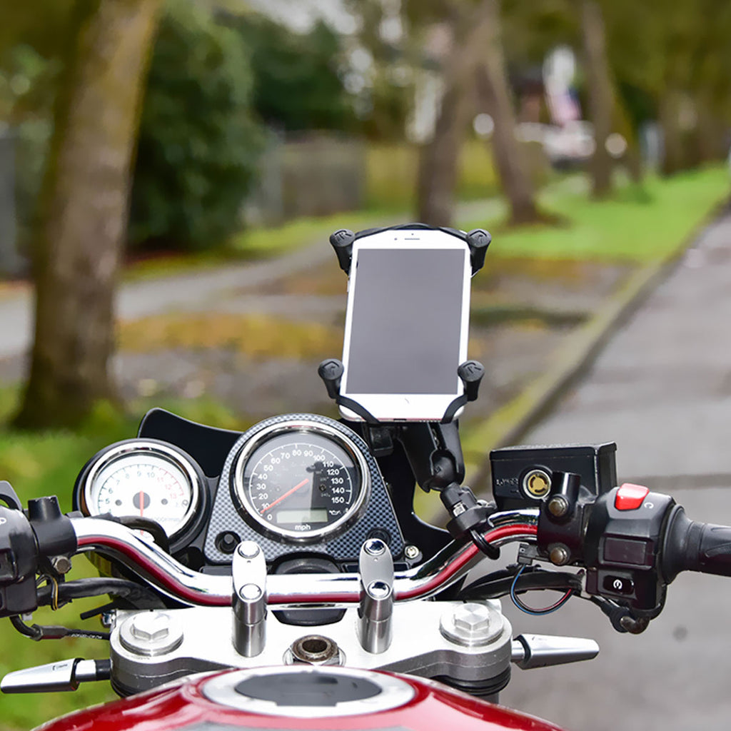 RAM X-Grip® Grote Telefoonhouder met Stuur U-Bout Basis - Korte - RAM Mounts RAM-B-149Z-A-UN10U afbeelding 3