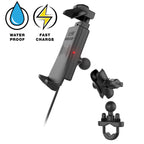 RAM Quick-Grip™ 15W Waterdichte Draadloze Oplaadhandgreepbevestiging - RAM Mounts RAM-B-149Z-A-UN14W-V7M-1 afbeelding 3