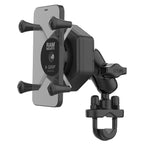 RAM X-Grip telefoonhouder met vibe safe u beugel basis korte arm - RAM Mounts RAM-B-149Z-A-UN7-462