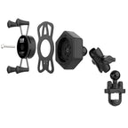 RAM X-Grip® Telefoonhouder met Vibe-Safe™ & U-beugel basis - Korte Arm - RAM Mounts RAM-B-149Z-A-UN7-462 afbeelding 4