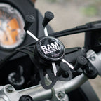 RAM X-Grip® Telefoonhouder met stuur U-Bout Basis - Kort - RAM Mounts RAM-B-149Z-A-UN7U afbeelding 4