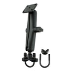 RAM stuur u bout dubbele bal montage met rechthoek amps plaat - RAM Mounts RAM-B-149Z-C-347U