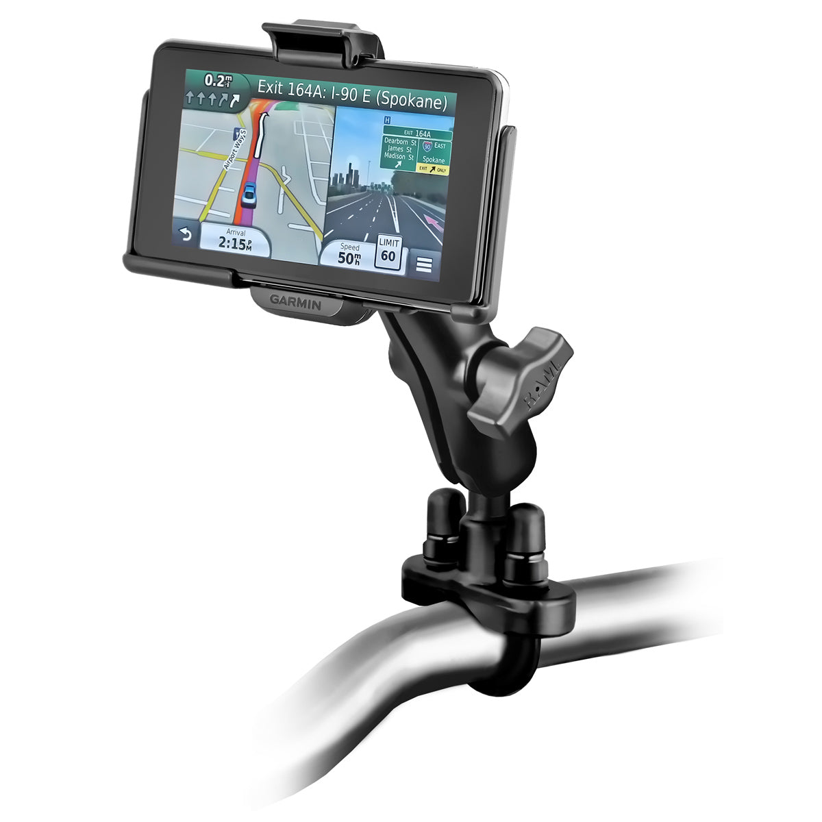 RAM stuur u bout dubbele bal montage voor garmin nuvi 3000 series - RAM Mounts RAM-B-149Z-GA39U