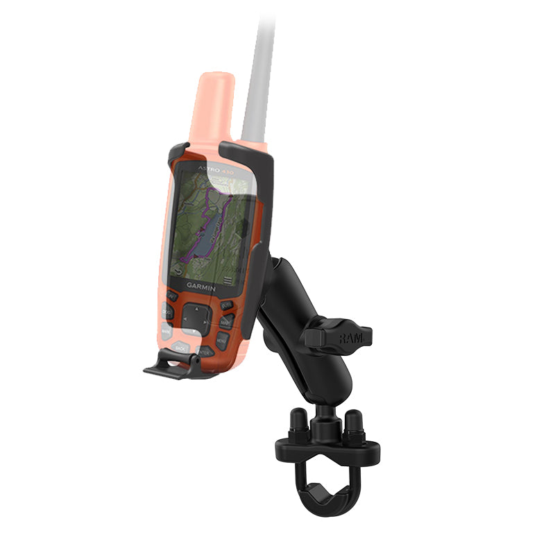 RAM stuur U-bolt mount voor garmin astro 320 gpsmap 62 64 series - RAM Mounts RAM-B-149Z-GA41U
