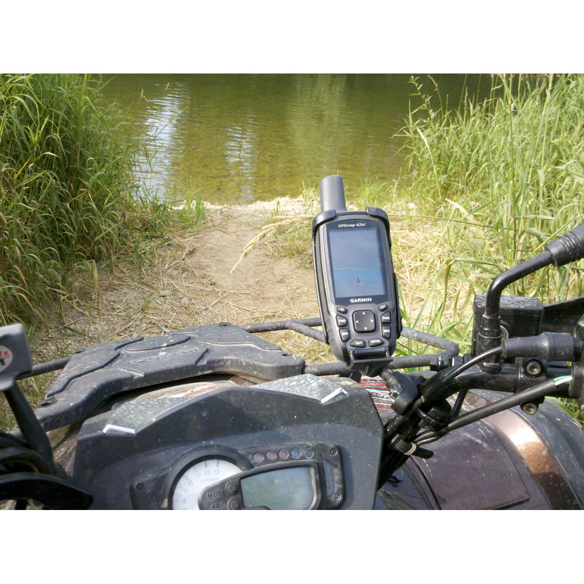 RAM Stuur U-Bolt Mount voor Garmin Astro 320, GPSMAP 62 & 64 Series - RAM Mounts RAM-B-149Z-GA41U afbeelding 3