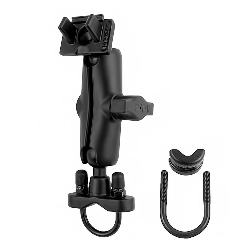 RAM Stuur U-Bout Dubbele Bal Montage voor Lowrance Elite-5 + Meer - RAM Mounts RAM-B-149Z-LO11-NAV1 afbeelding 1