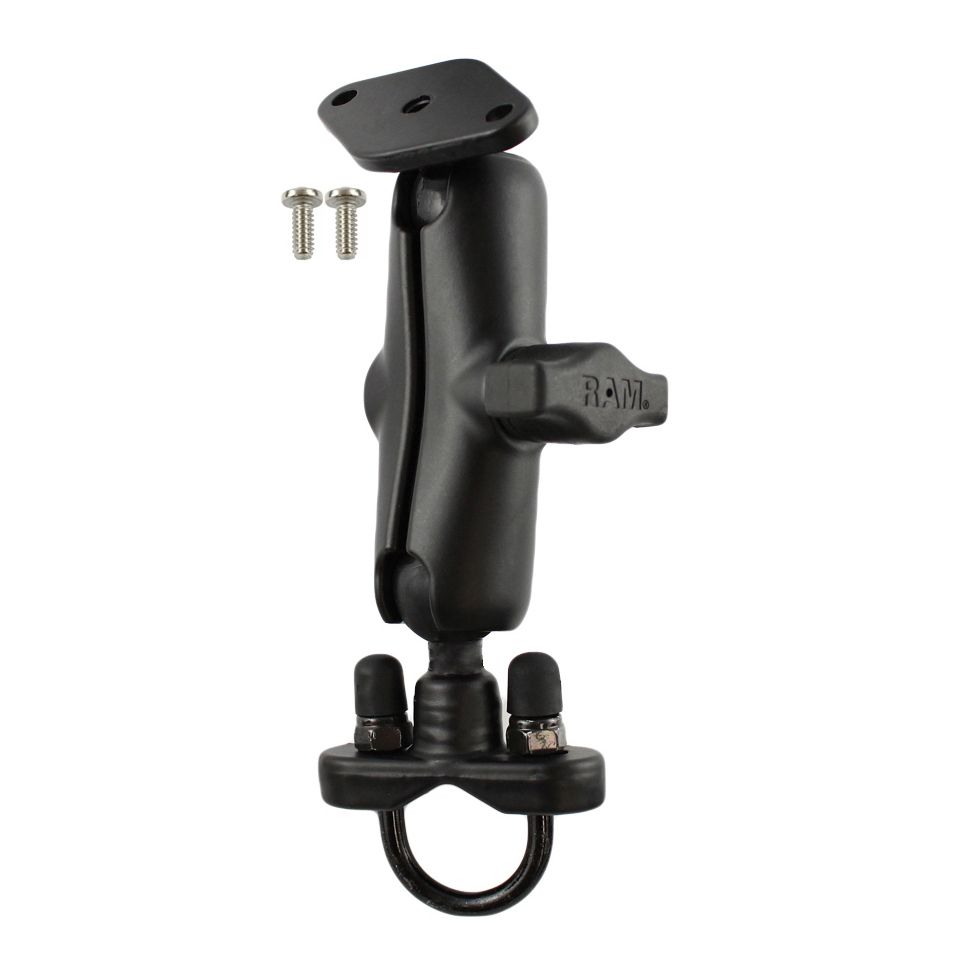 RAM Stuur U-Bout Dubbele Bal Montage voor Lowrance AirMap 2000C - RAM Mounts RAM-B-149Z-LO4U afbeelding 1