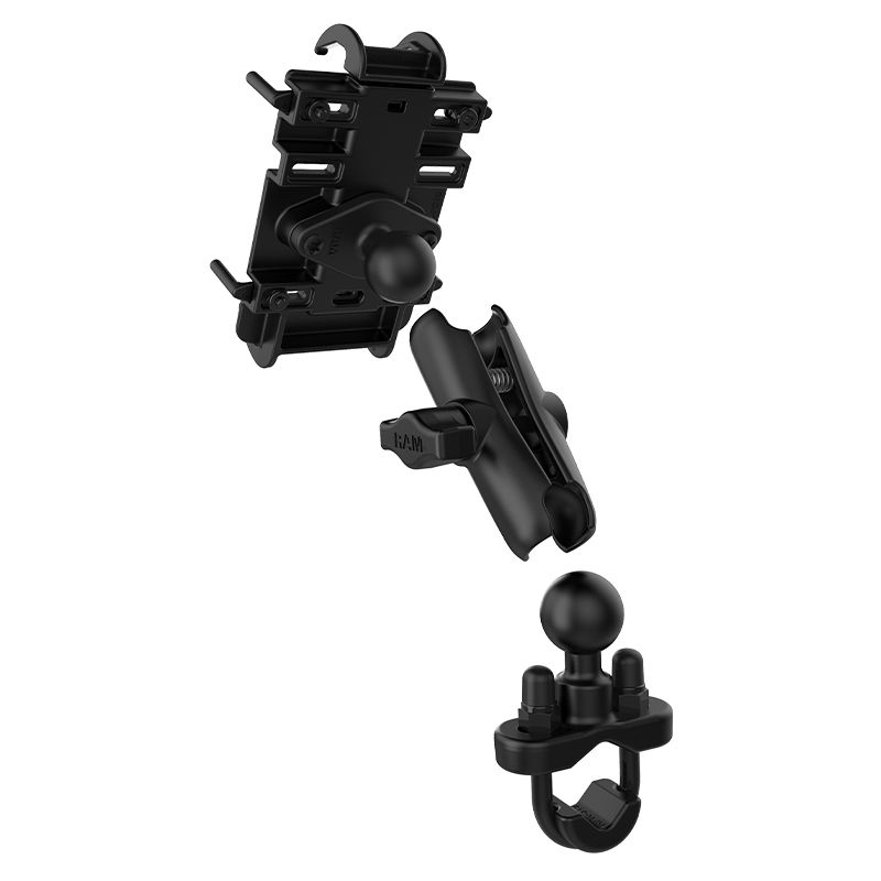 RAM Quick-Grip™ Telefoonhouder met stuur U-Bout Basis - Medium - RAM Mounts RAM-B-149Z-PD3U afbeelding 4