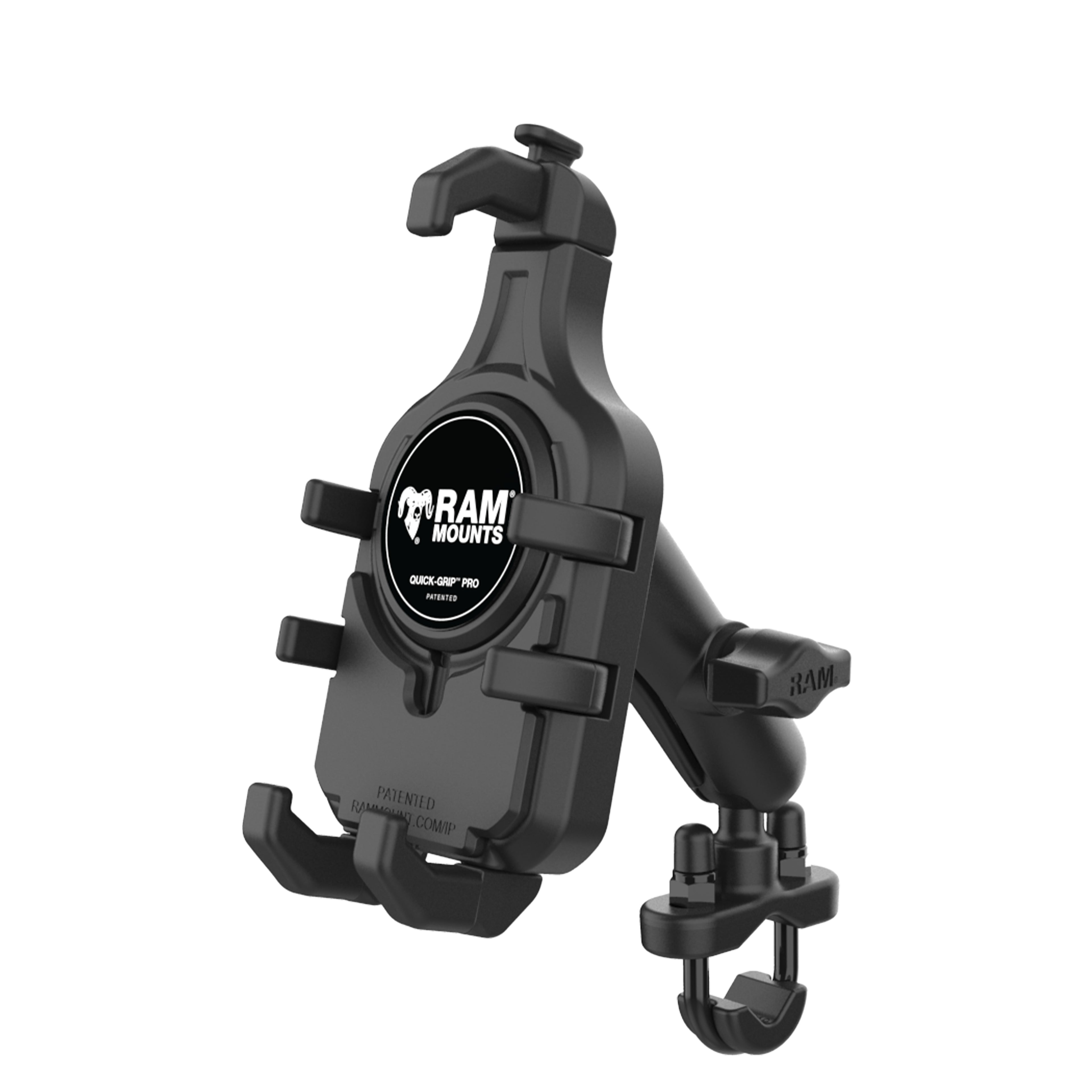 RAM Quick-Grip™ Pro Telefoonbevestiging met Stuurpen U-Bolt Basis - Medium - RAM Mounts RAM-B-149Z-PD5U afbeelding 2