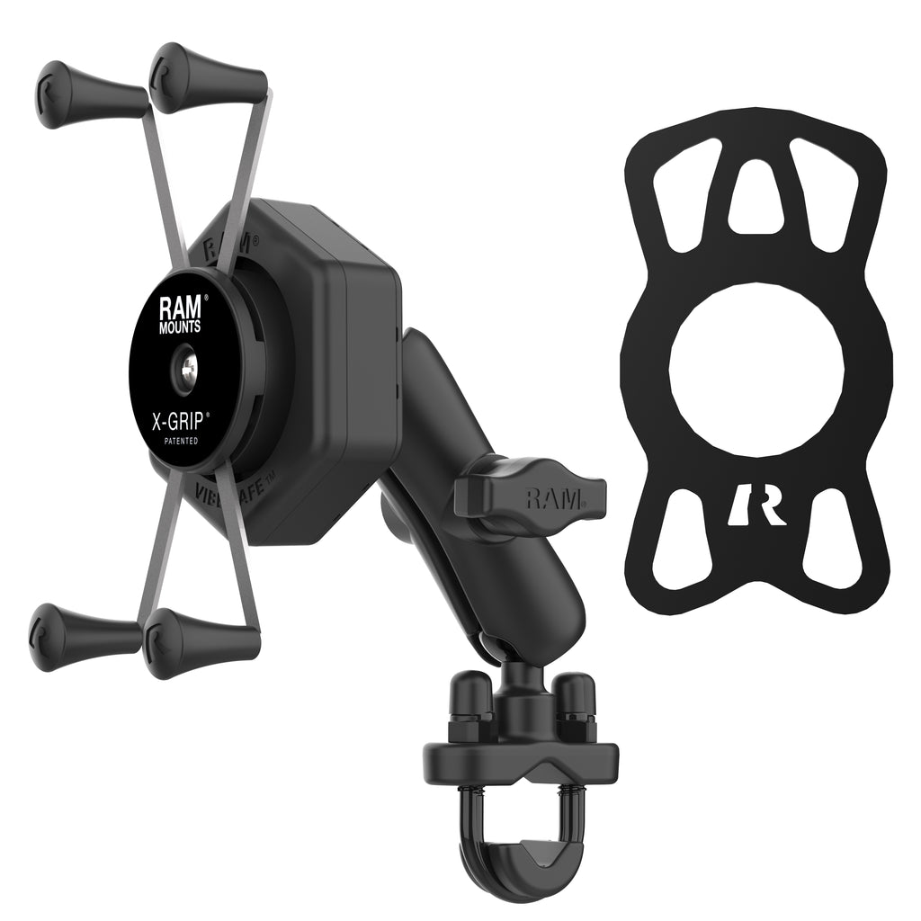 RAM X-Grip® Grote Telefoonhouder met Vibe-Safe™ & U-Bout Basis - Medium - RAM Mounts RAM-B-149Z-UN10-462 afbeelding 2