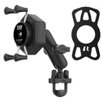 RAM X-Grip® Telefoonhouder met Vibe-Safe™ & U-Bolt Base - Medium - RAM Mounts RAM-B-149Z-UN7-462 afbeelding 2