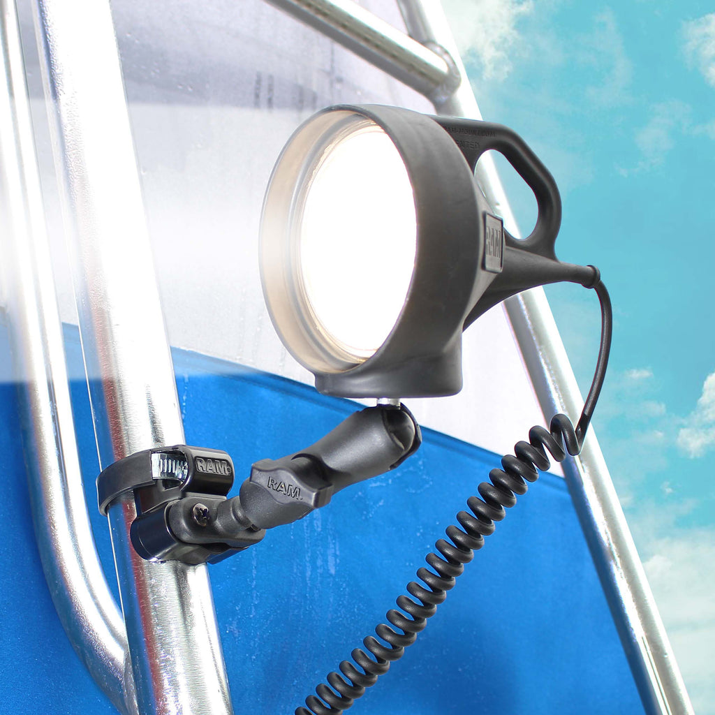 RAM ATV/Side By Side Rail Montage met LED Spotlight - RAM Mounts RAM-B-152-231Z-2 afbeelding 3