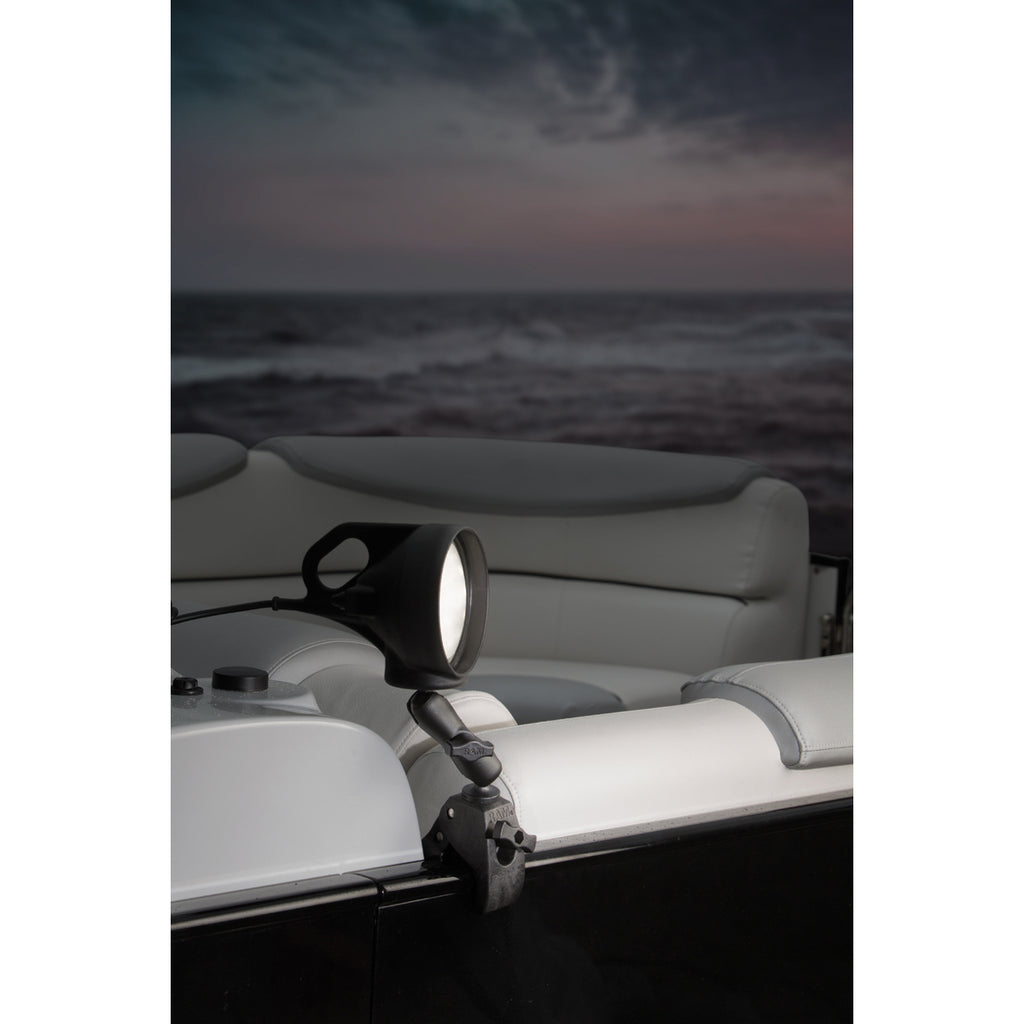 RAM Tough-Claw™ Dubbele balmontage met LED-spotlicht - RAM Mounts RAM-B-152-404 afbeelding 2