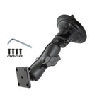RAM twist lock zuignap voor tomtom rider 2 urban rider medium - RAM Mounts RAM-B-166-347U-TOM1