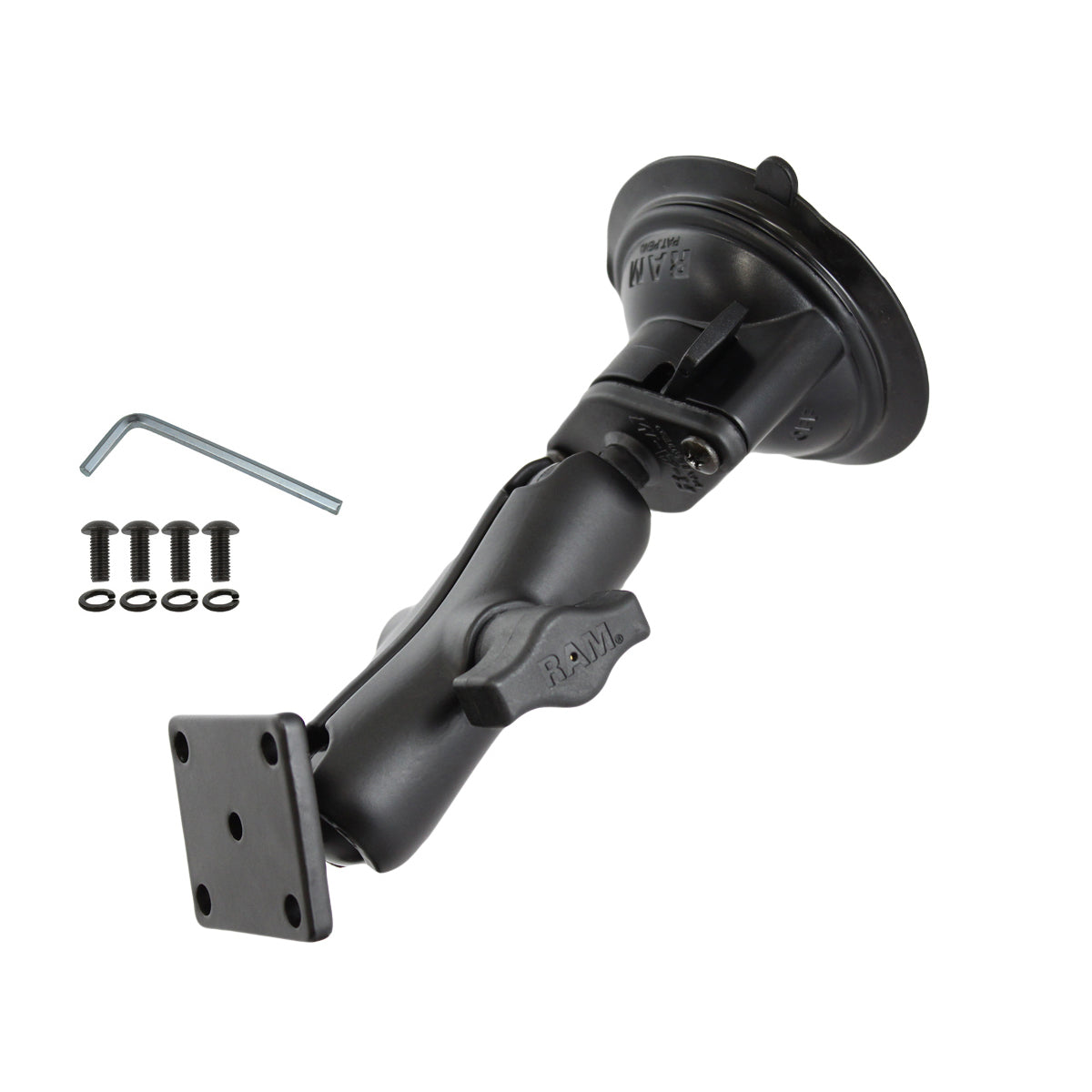 RAM Twist-Lock™ Zuignap voor TomTom Rider 2 & Urban Rider - Medium - RAM Mounts RAM-B-166-347U-TOM1 afbeelding 1
