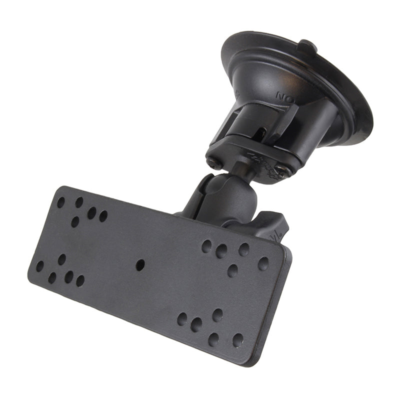 RAM twist locktrade zuignapbevestiging met elektronische plaat korte arm - RAM Mounts RAM-B-166-A-111U