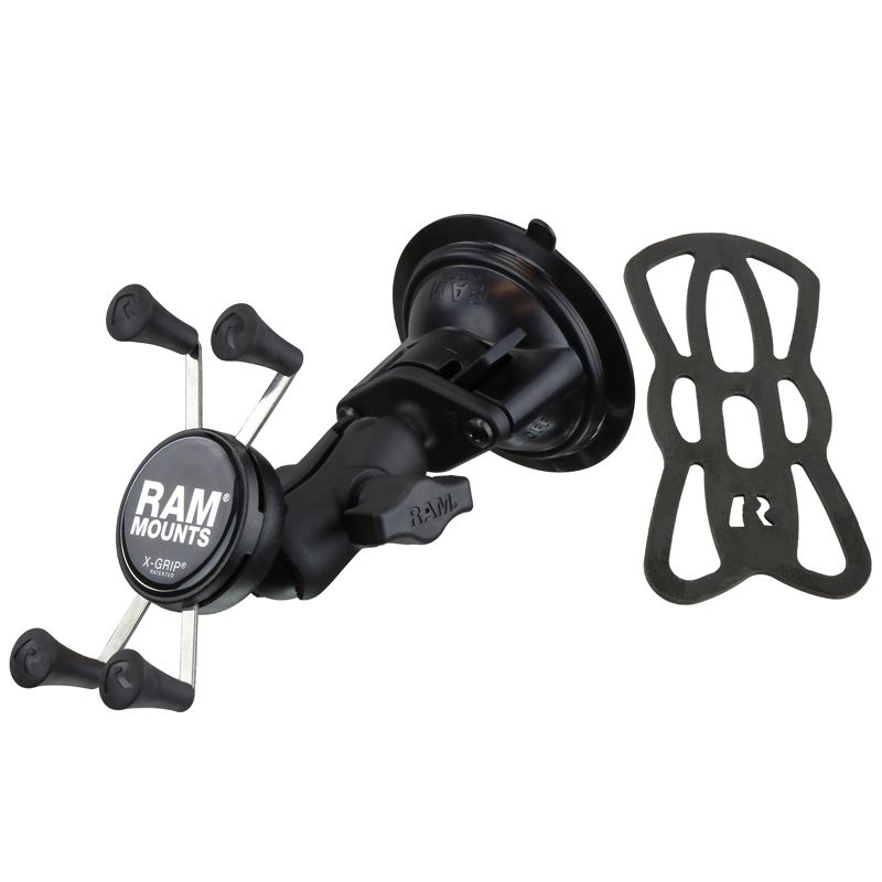 RAM X-Grip® Telefoonhouder met Twist-Lock™ Zuignap - RAM Mounts RAM-B-166-A-UN7U afbeelding 2