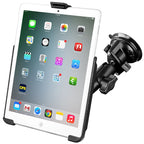 RAM EZ-Roll'r™ voor iPad mini 1-3 met RAM Twist-Lock™ Suction Cup Mount - RAM Mounts RAM-B-166-AP14U afbeelding 1