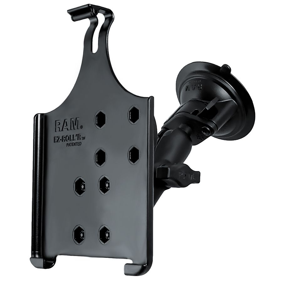 RAM EZ-Roll'r™ voor iPad mini 1-3 met RAM Twist-Lock™ Suction Cup Mount - RAM Mounts RAM-B-166-AP14U afbeelding 2