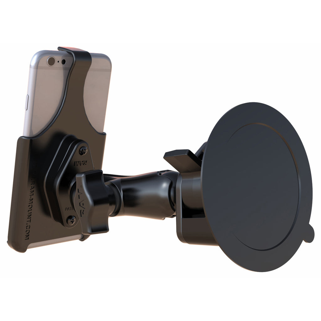 RAM Twist-Lock™ Zuignapbevestiging voor Apple iPhone 6 & 7 - RAM Mounts RAM-B-166-AP18U afbeelding 3