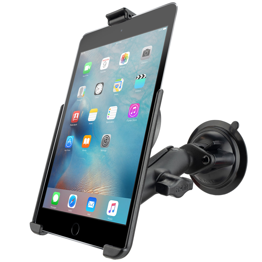 RAM twist lock zuignapbevestiging voor Apple iPad mini 4 5 - RAM Mounts RAM-B-166-AP20U