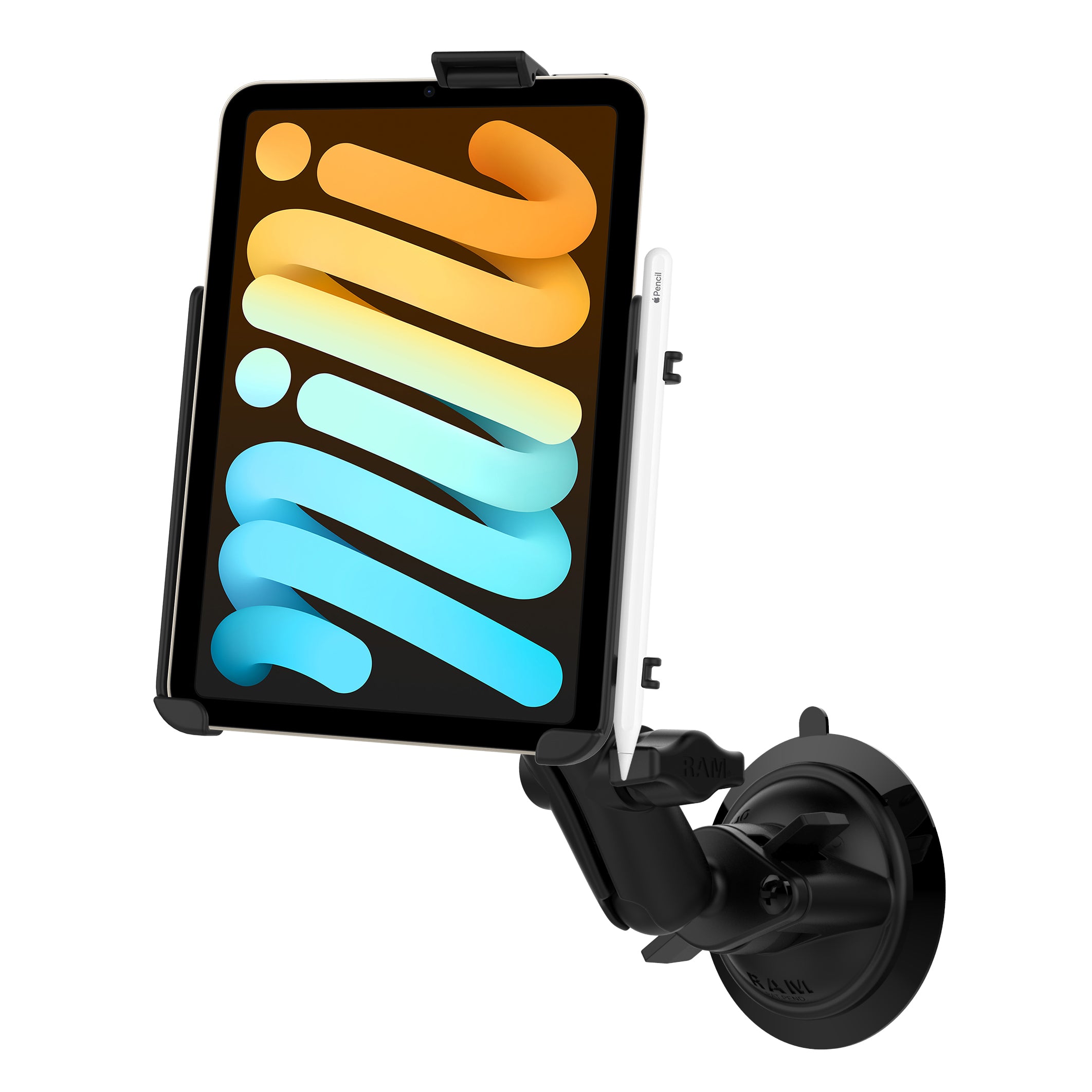RAM twist lock zuigkopbevestiging voor iPad mini A17 pro mini 6 - RAM Mounts RAM-B-166-AP36U