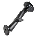 RAM twist lock dubbele kogelbevestiging met ronde plaat lange arm - RAM Mounts RAM-B-166-C-202U