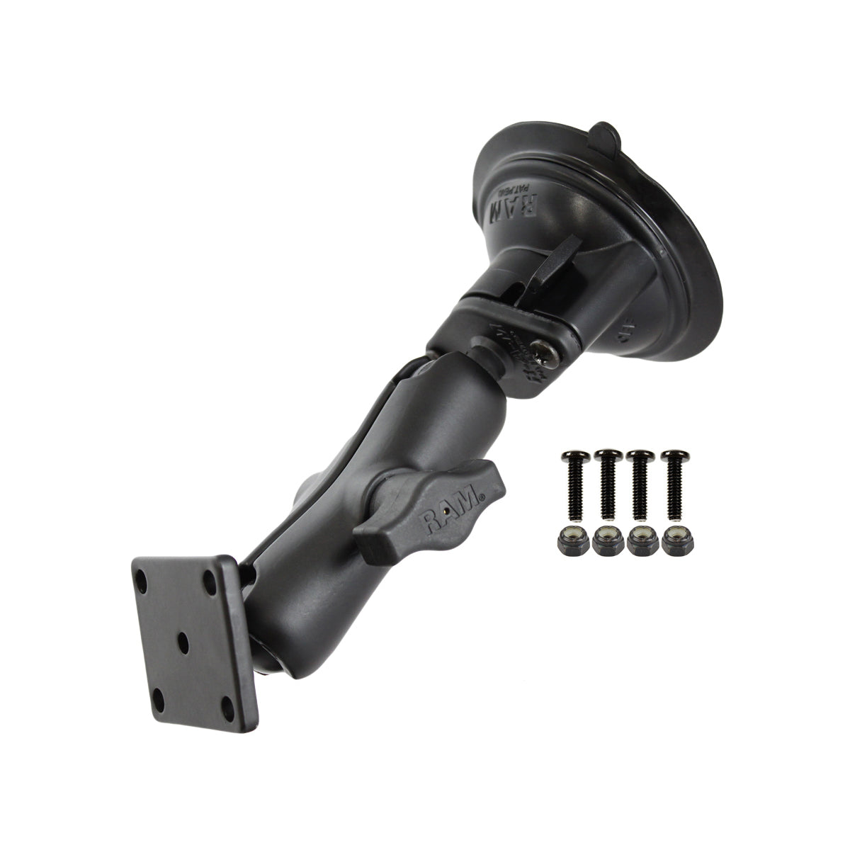 RAM Twist-Lock™ Zuigcuphouder voor Garmin echo™ 100, 150 & 300c - RAM Mounts RAM-B-166-G4 afbeelding 1