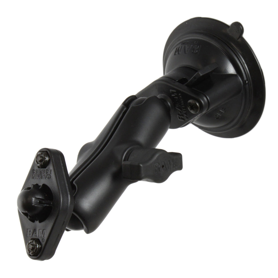 RAM twist lock zuignapbevestiging voor garmin streetpilot C530 meer - RAM Mounts RAM-B-166-GA22U