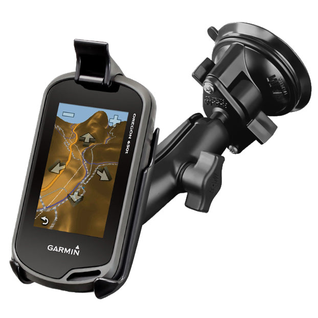 RAM twist lock zuigcupbevestiging voor garmin oregon 200 750t meer - RAM Mounts RAM-B-166-GA31