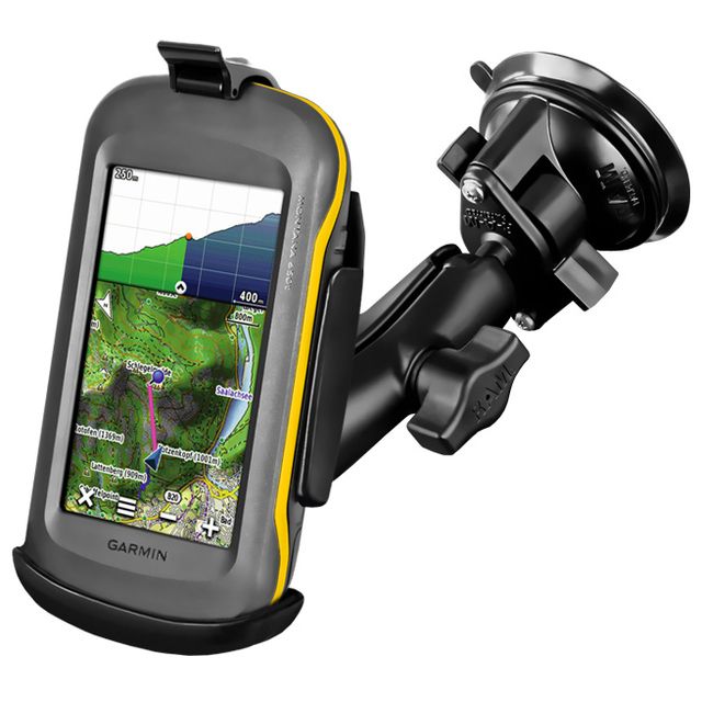 RAM Twist-Lock™ Zuignapbevestiging voor Garmin Montana 600-serie - RAM Mounts RAM-B-166-GA46 afbeelding 1