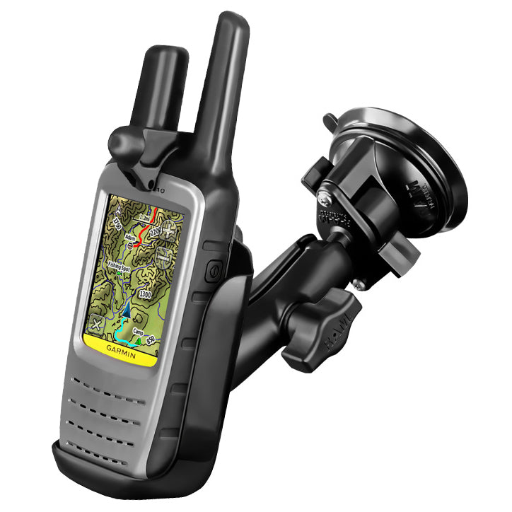 RAM twist lock zuignapbevestiging voor garmin rino 610 650 655t - RAM Mounts RAM-B-166-GA47