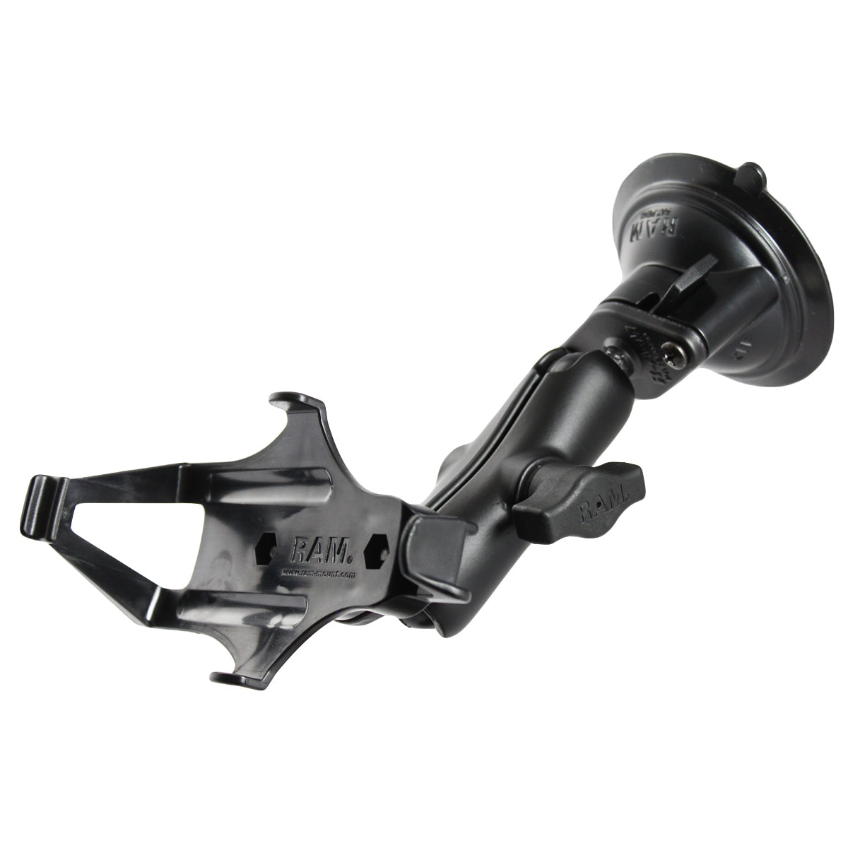 RAM twist lock zuignapbevestiging voor garmin gpsmap 176 496 meer - RAM Mounts RAM-B-166-GA7U