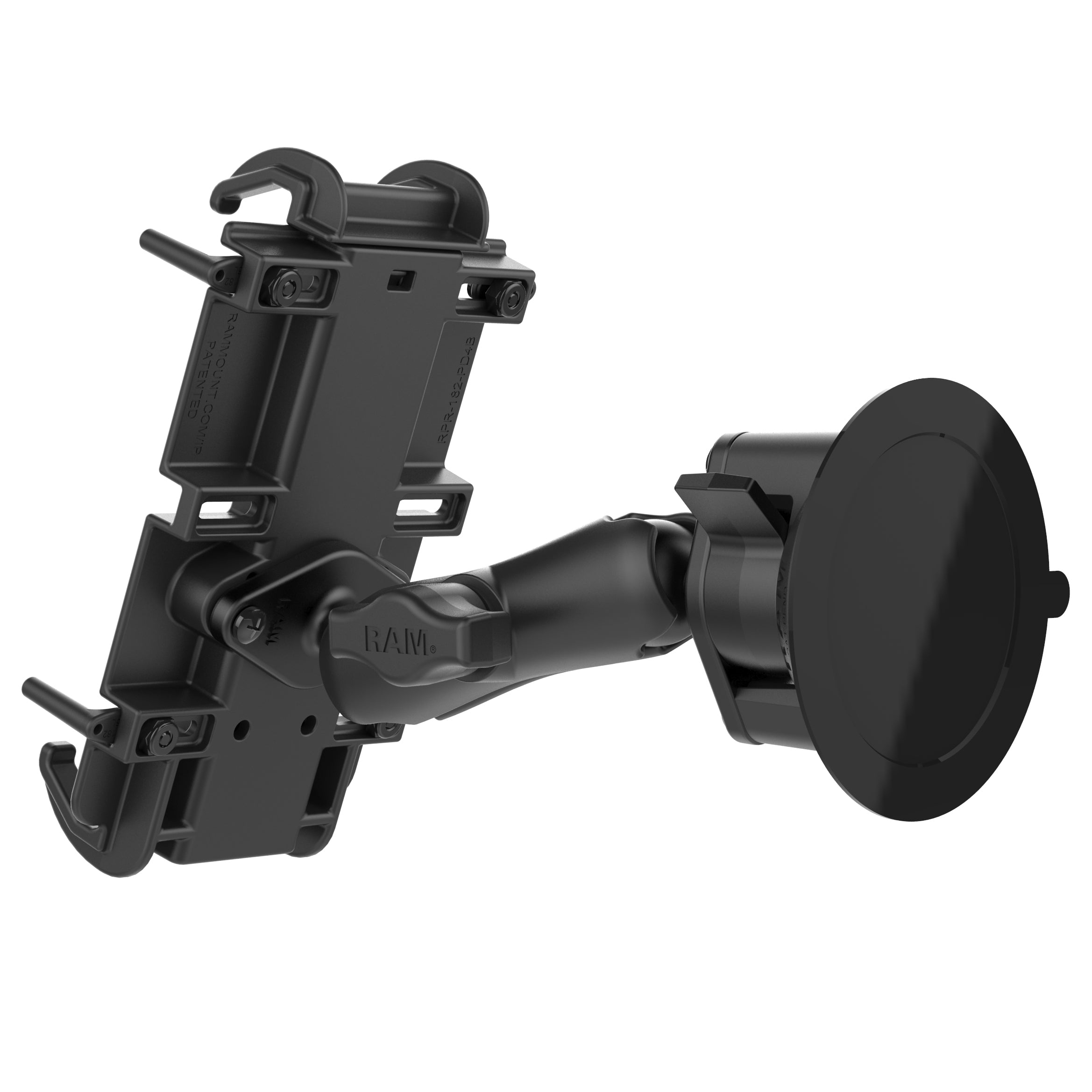 RAM Quick-Grip™ XL Telefoonhouder met Twist-Lock™ Zuignap - Medium - RAM Mounts RAM-B-166-PD4U afbeelding 2