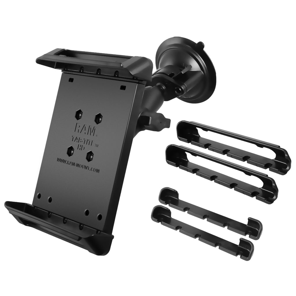 RAM Tab-Tite™ met RAM Twist-Lock™ Zuigcupbevestiging voor kleine tablets - RAM Mounts RAM-B-166-TAB-SM afbeelding 2