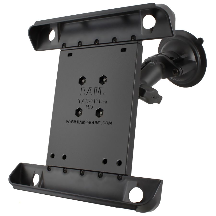 RAM Tab-Tite™ met RAM Twist-Lock™ zuigcup voor iPad 1-4 + meer - RAM Mounts RAM-B-166-TAB3U afbeelding 2
