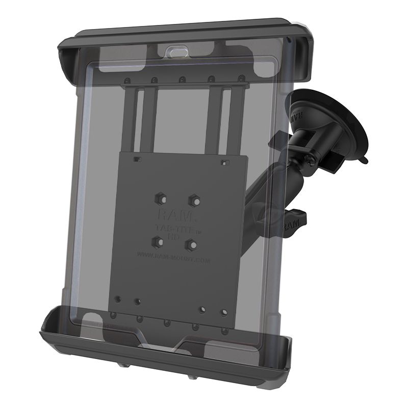 RAM Tab-Tite™ met RAM Twist-Lock™ zuigcup voor tablets met hoezen - RAM Mounts RAM-B-166-TAB8U afbeelding 1