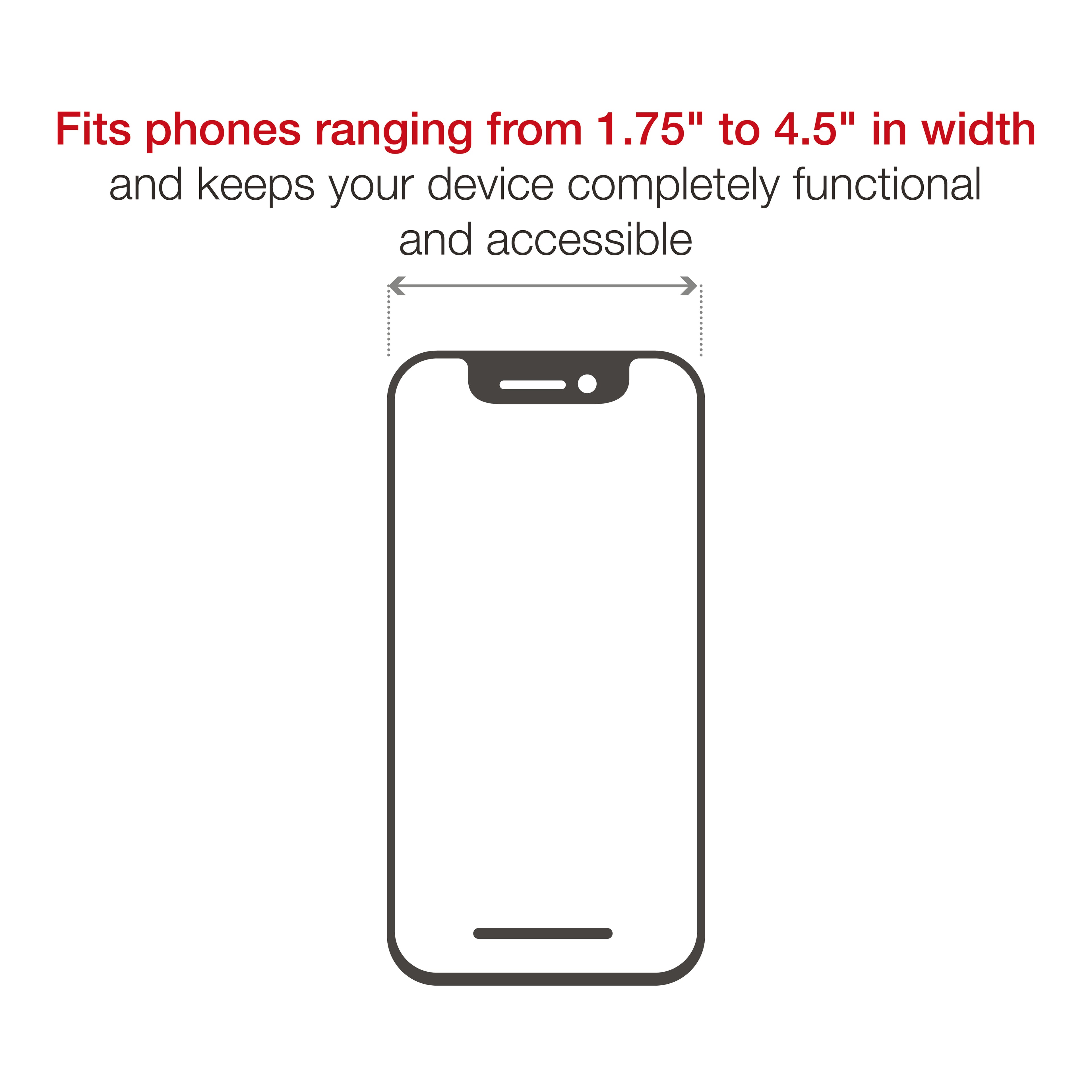RAM X-Grip® Grote Telefoonhouder met Twist-Lock™ Zuignap - Medium - RAM Mounts RAM-B-166-UN10U afbeelding 6
