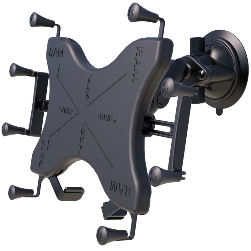 RAM X-Grip® Grote Tablet Mount met RAM Twist-Lock™ Zuignap Basis - RAM Mounts RAM-B-166-UN11U afbeelding 2