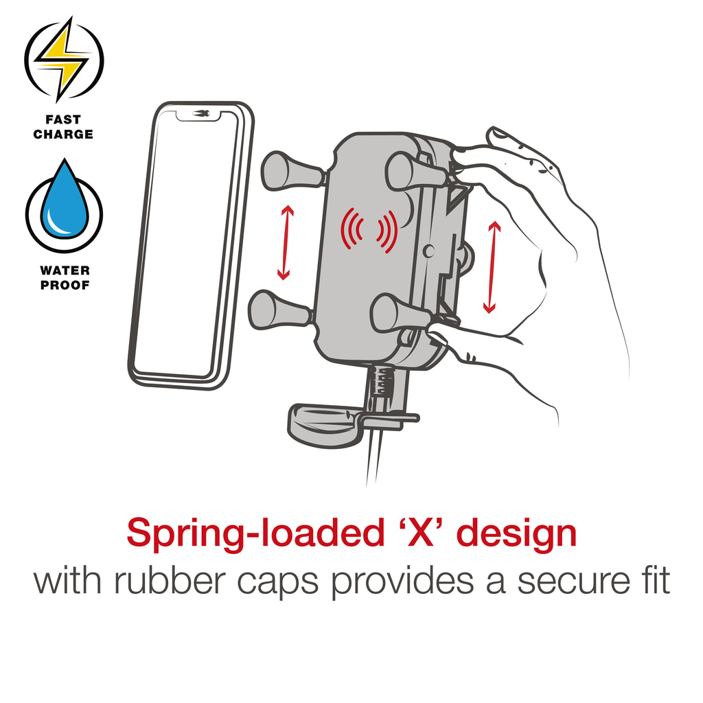 RAM Tough-Charge™ 15W Draadloze Oplaadzuigcuphouder - RAM Mounts RAM-B-166-UN12W-1 afbeelding 9