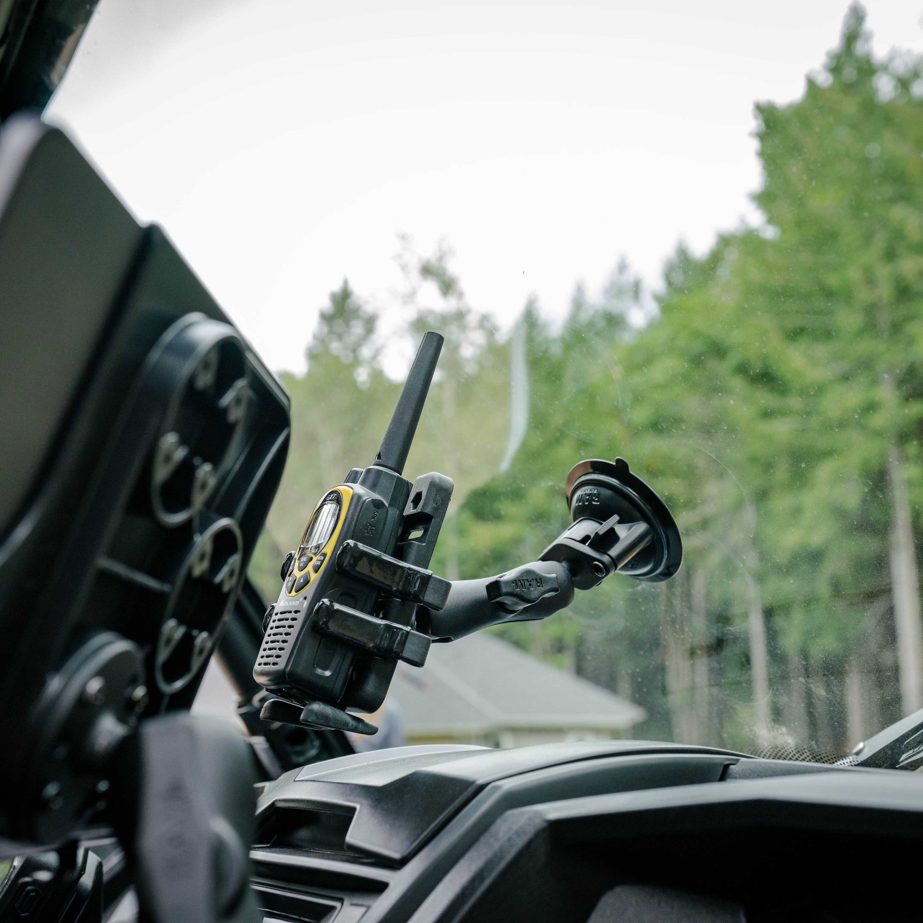 RAM Vinger-Grip™ Universele Montage met RAM Twist-Lock™ Zuignap Basis - RAM Mounts RAM-B-166-UN4U afbeelding 4