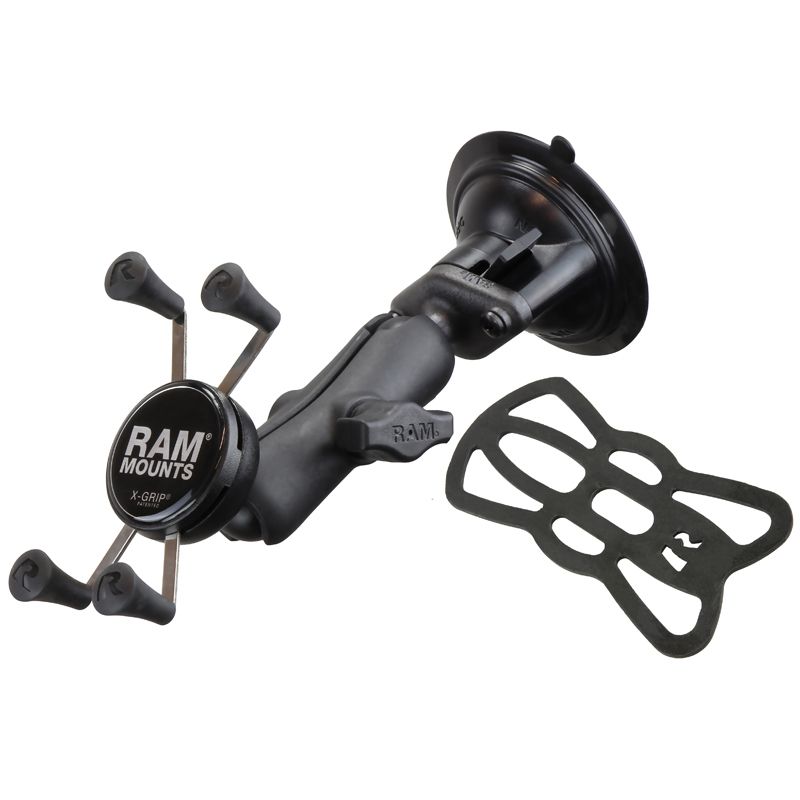 RAM X-Grip® Telefoonhouder met RAM Twist-Lock™ Zuignap - RAM Mounts RAM-B-166-UN7U afbeelding 2