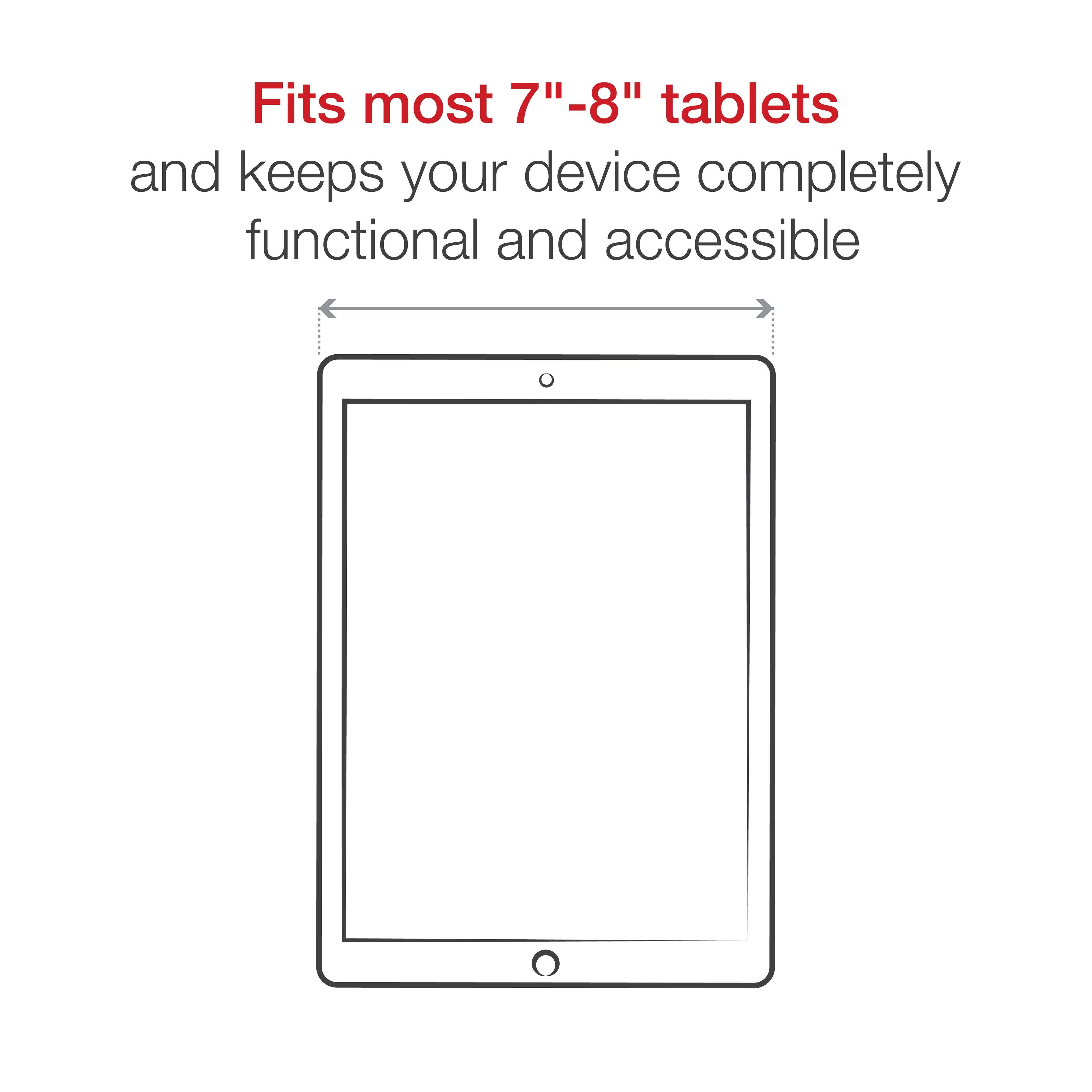 RAM X-Grip® met RAM Twist-Lock™ zuigcupbevestiging voor 7 "-8" tablets - RAM Mounts RAM-B-166-UN8U afbeelding 3