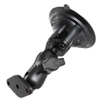 RAM twist lock dubbele bal mount met zuignap kort - RAM Mounts RAM-B-166U-A