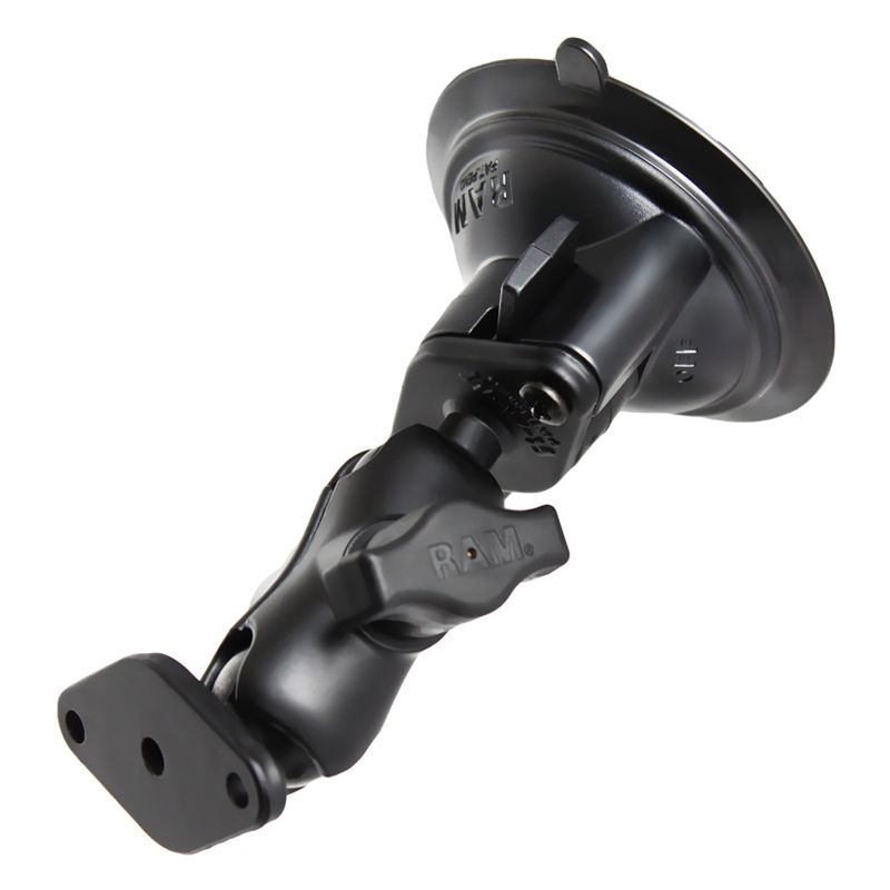 RAM Twist-Lock™ Dubbele Bal Mount met Zuignap - Kort - RAM Mounts RAM-B-166U-A afbeelding 1