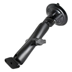RAM twist lock dubbele balhouder met zuignap lang - RAM Mounts RAM-B-166U-C