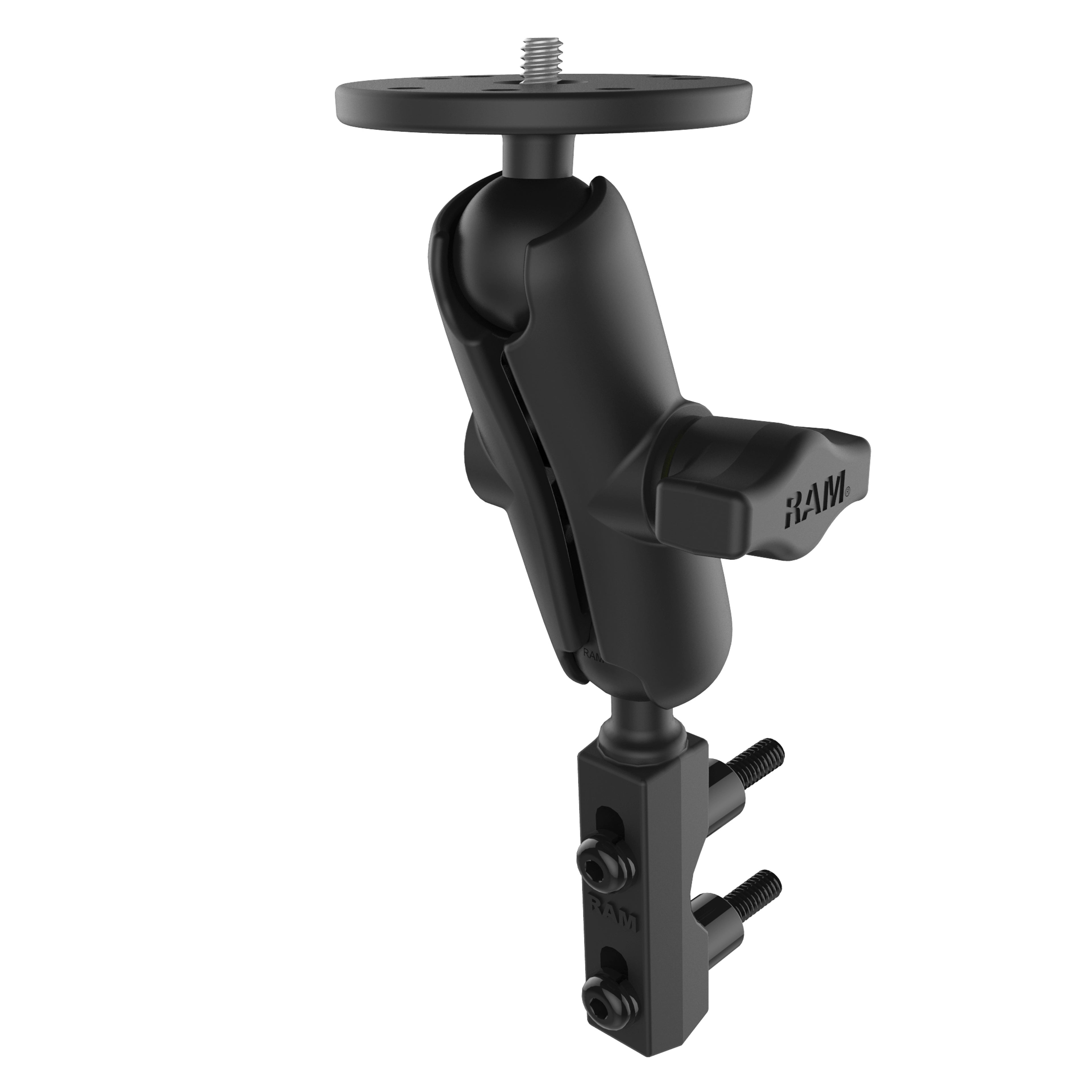 RAM remkoppeling reservoir mount met ronde plaat 14 20 stud - RAM Mounts RAM-B-174-202AU